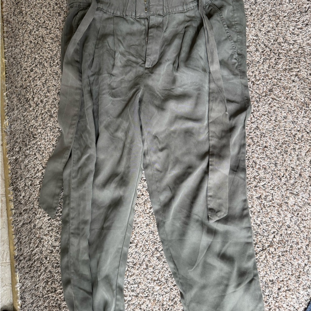 Anthropologie daily practice/ritual nwt green pants - Picture 3 of 7